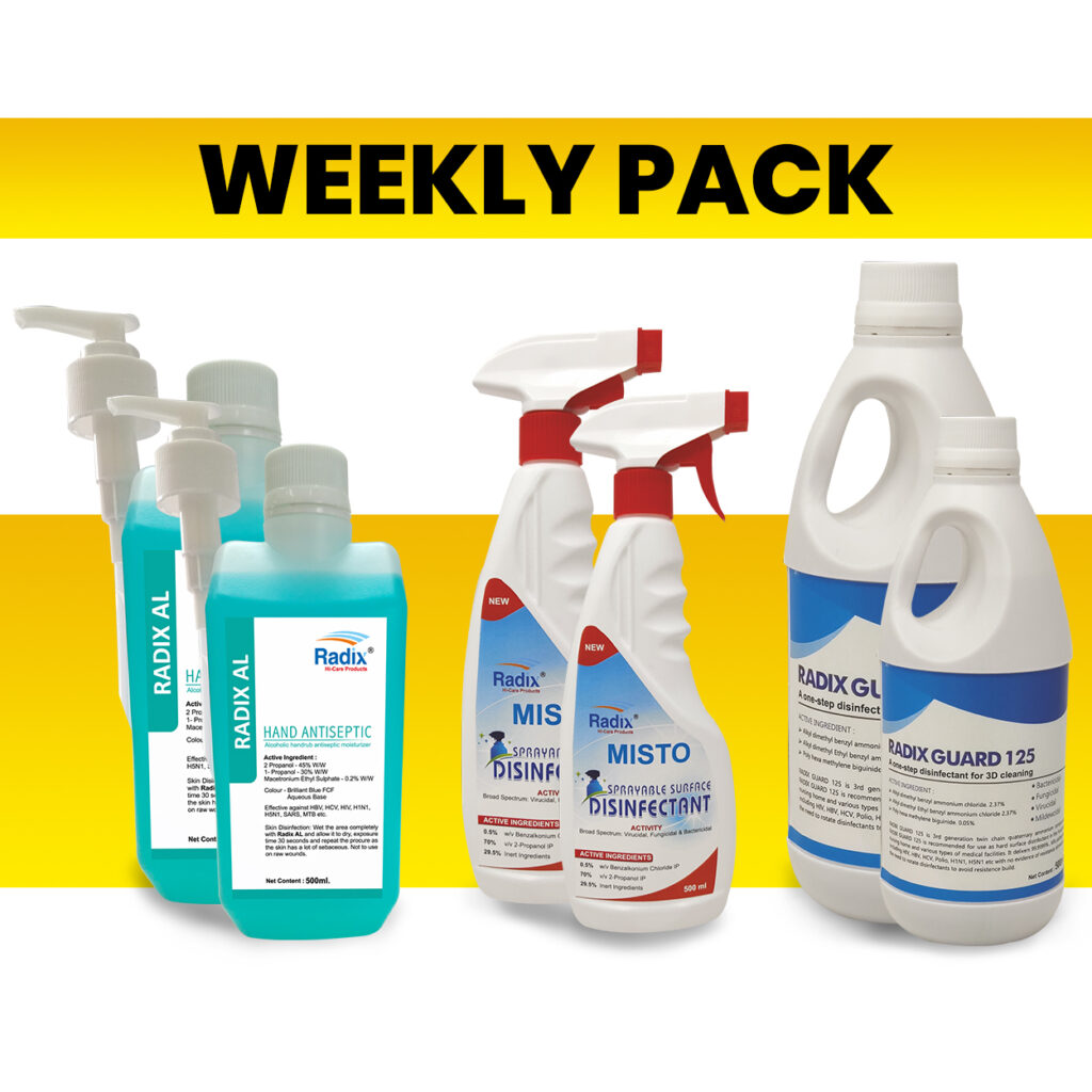 Weekly Pack Radix Weekly Pack Radix Hi Care Products