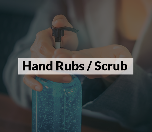 Hand Rubs, Products